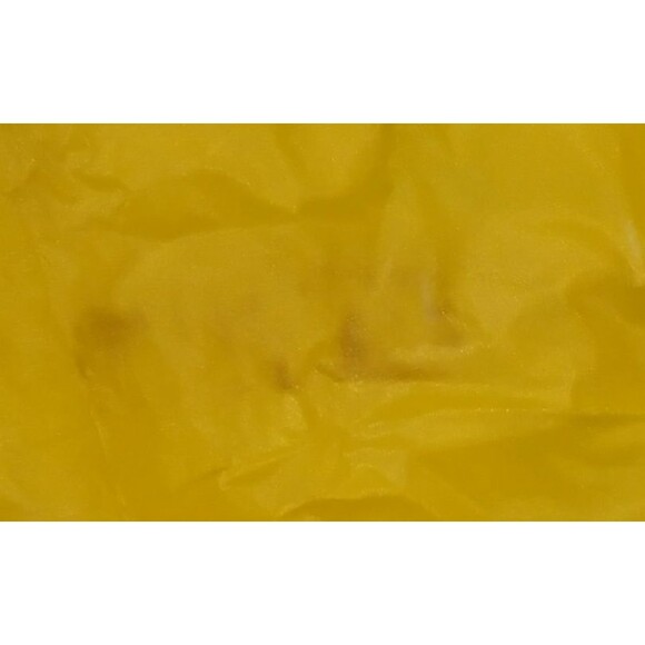 Disney Mickey Mouse Yellow Rain Coat Plastic Snap Buttons Lightweight Vintage - Picture 7 of 9